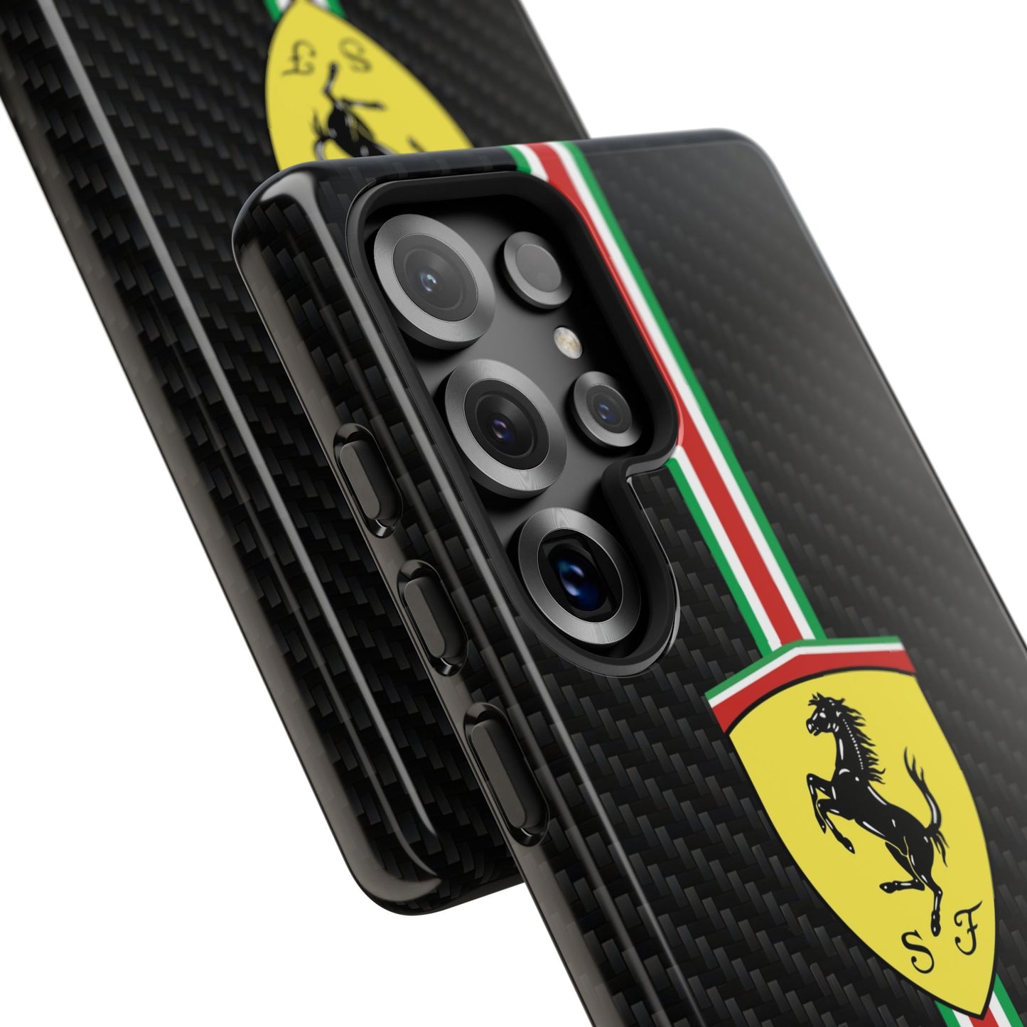 Carbon Ferrari // Phone Case