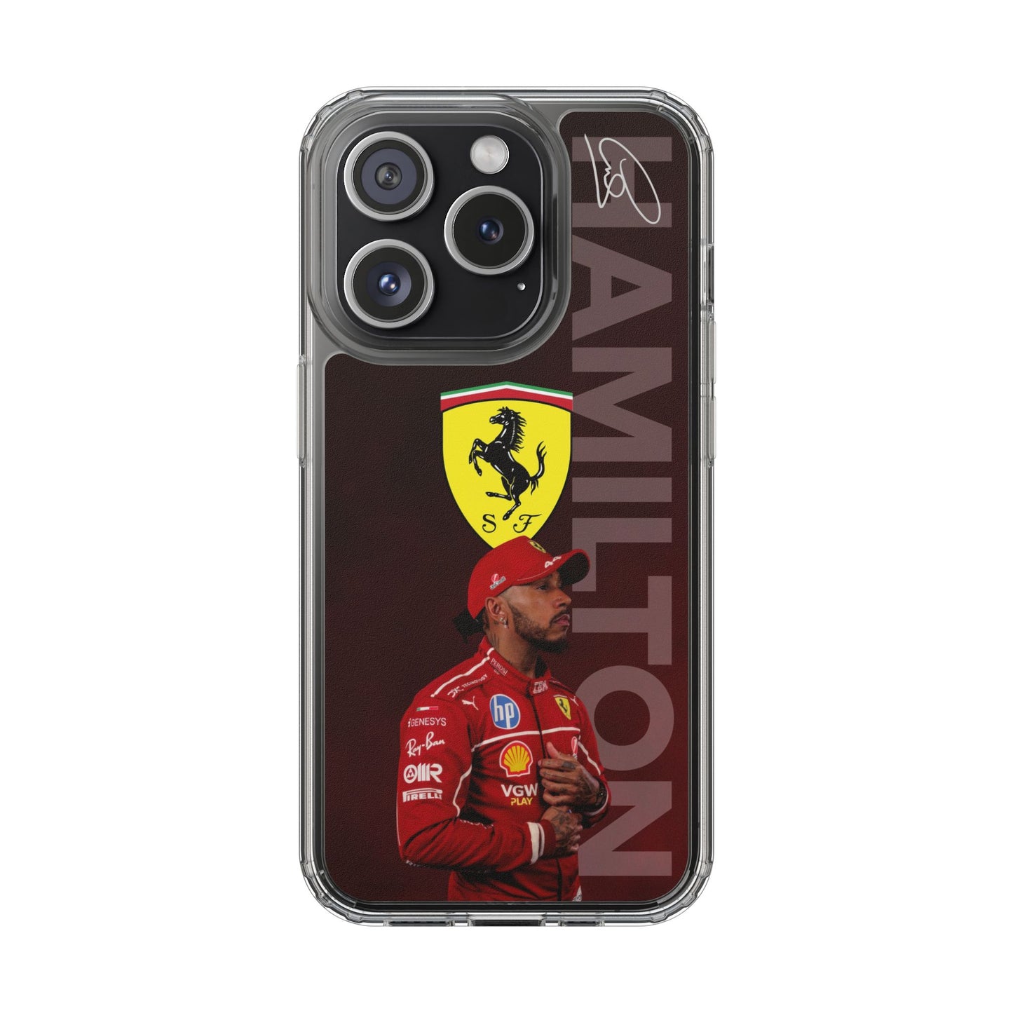 Hamilton x Ferrari