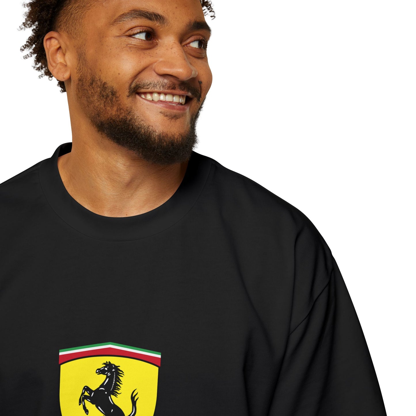 Ferrari Shield // Premium Oversized Tee