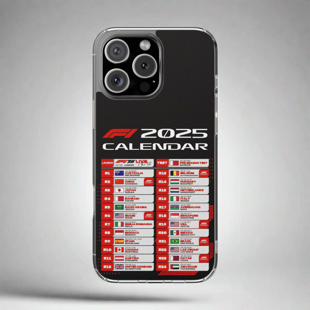 F1 Calendar 2025