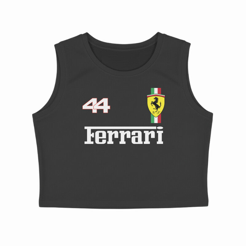 Lewis Hamilton #44 // Crop Tank Top