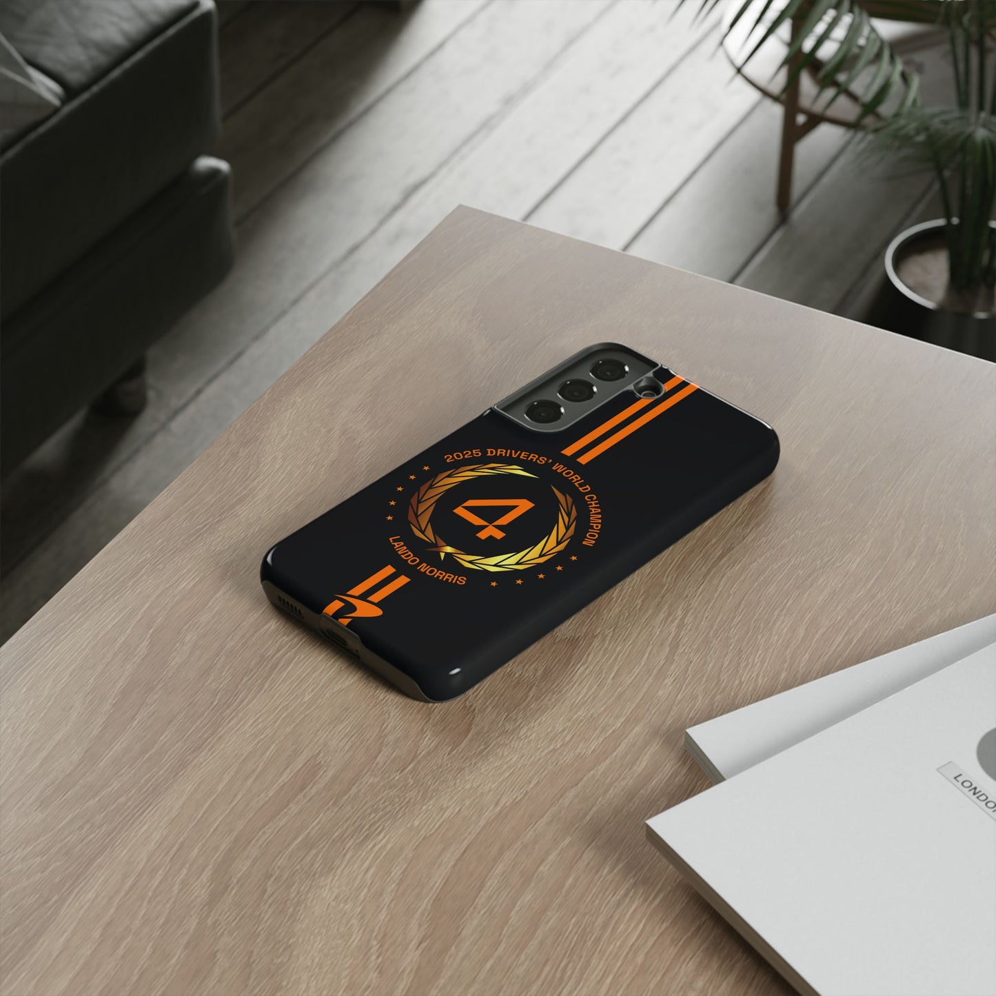 Lando Norris WDC 2025 // Phone Case