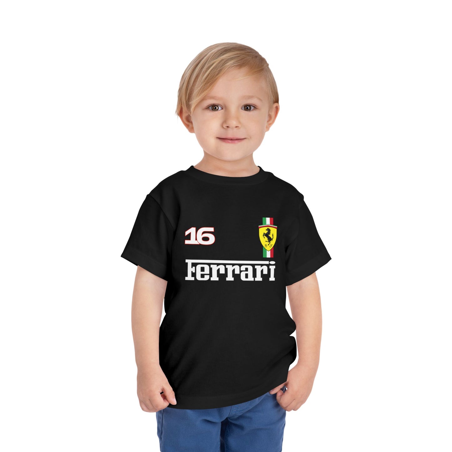 Charles Leclerc Ferrari #16 // Kids Tee