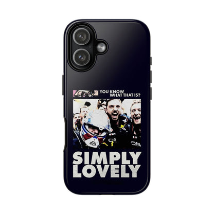 Simply Lovely - Max Verstappen // Phone Case