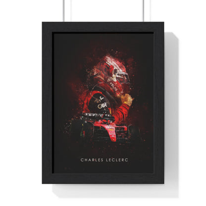 Charles Leclerc - Vinyl Framed Art Poster