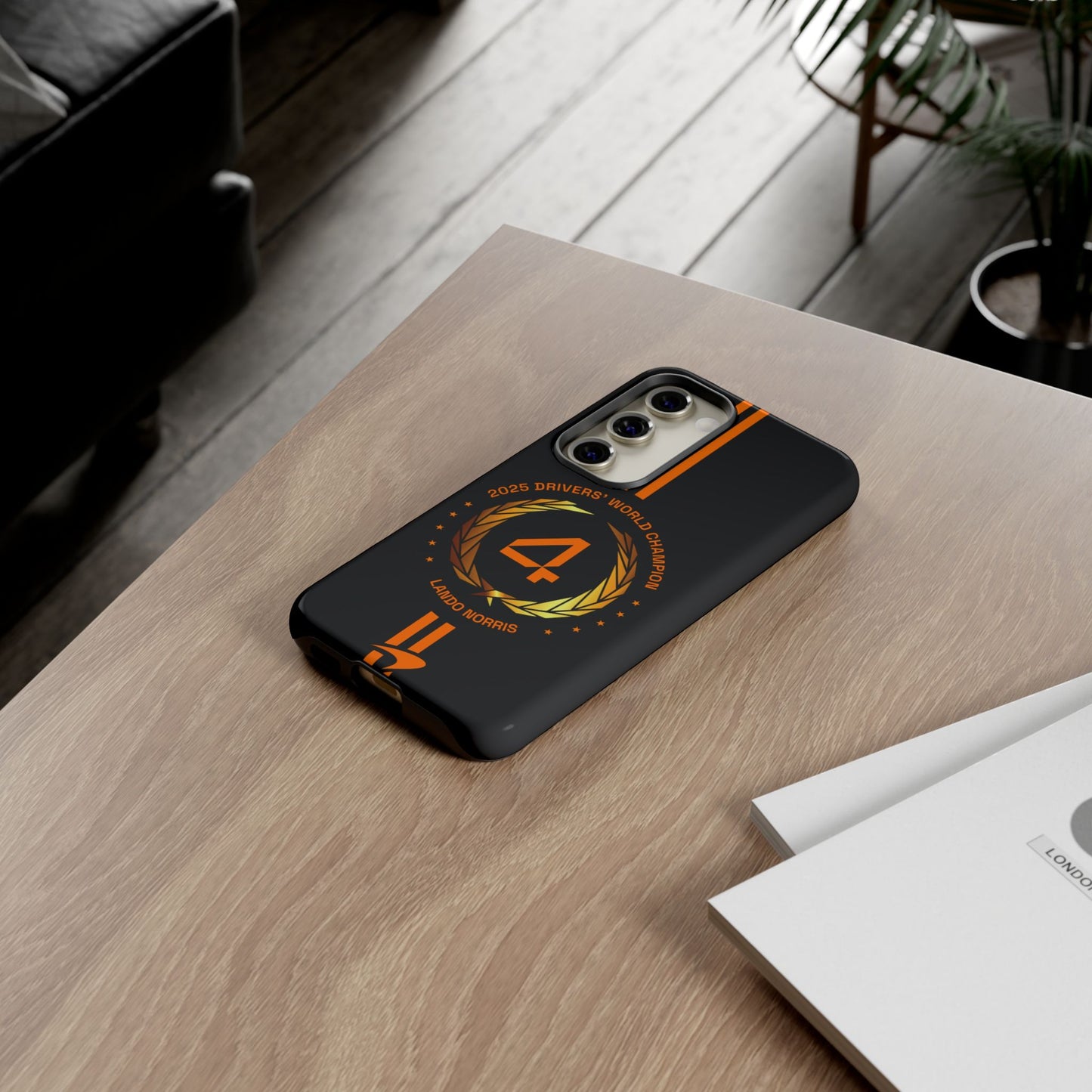 Lando Norris WDC 2025 // Phone Case