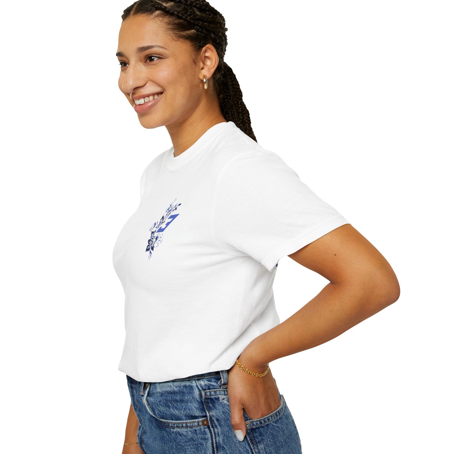Unleash the Lion Delft Blue - Unisex Tee