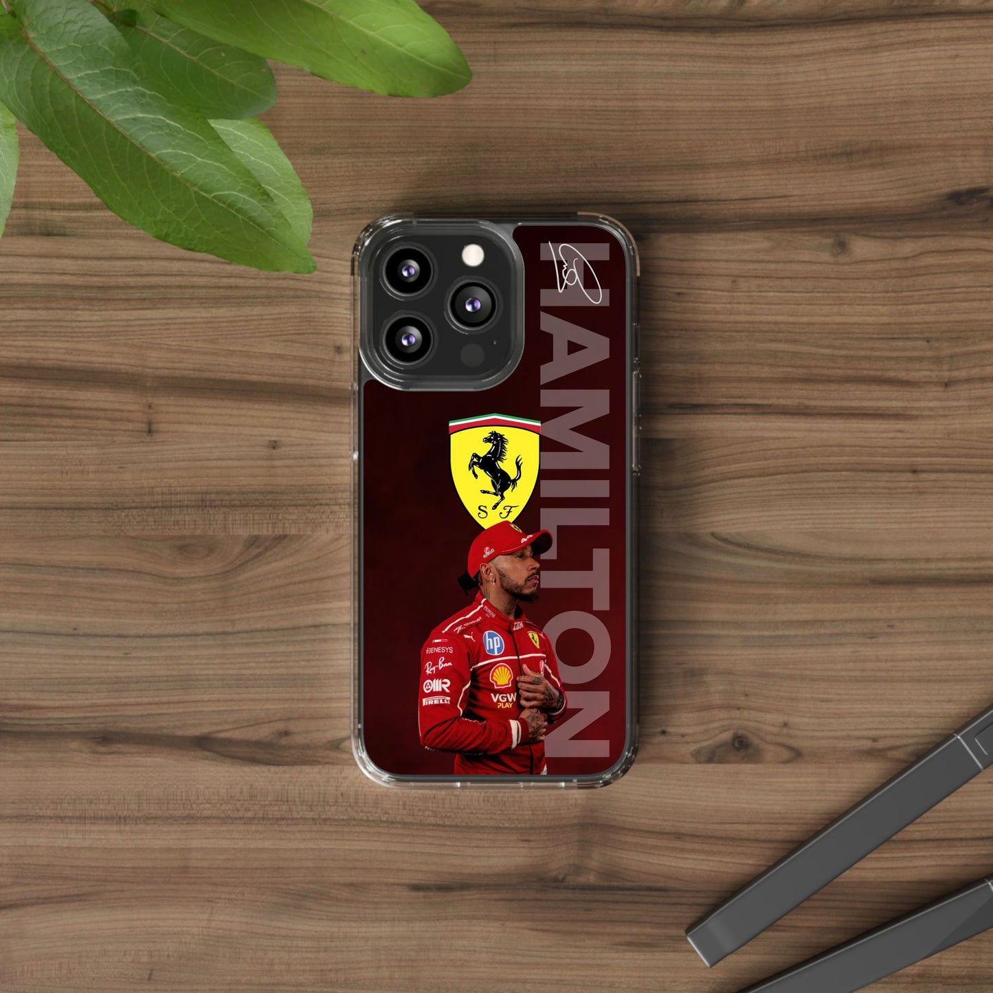 Hamilton x Ferrari