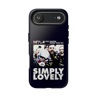 Simply Lovely - Max Verstappen // Phone Case