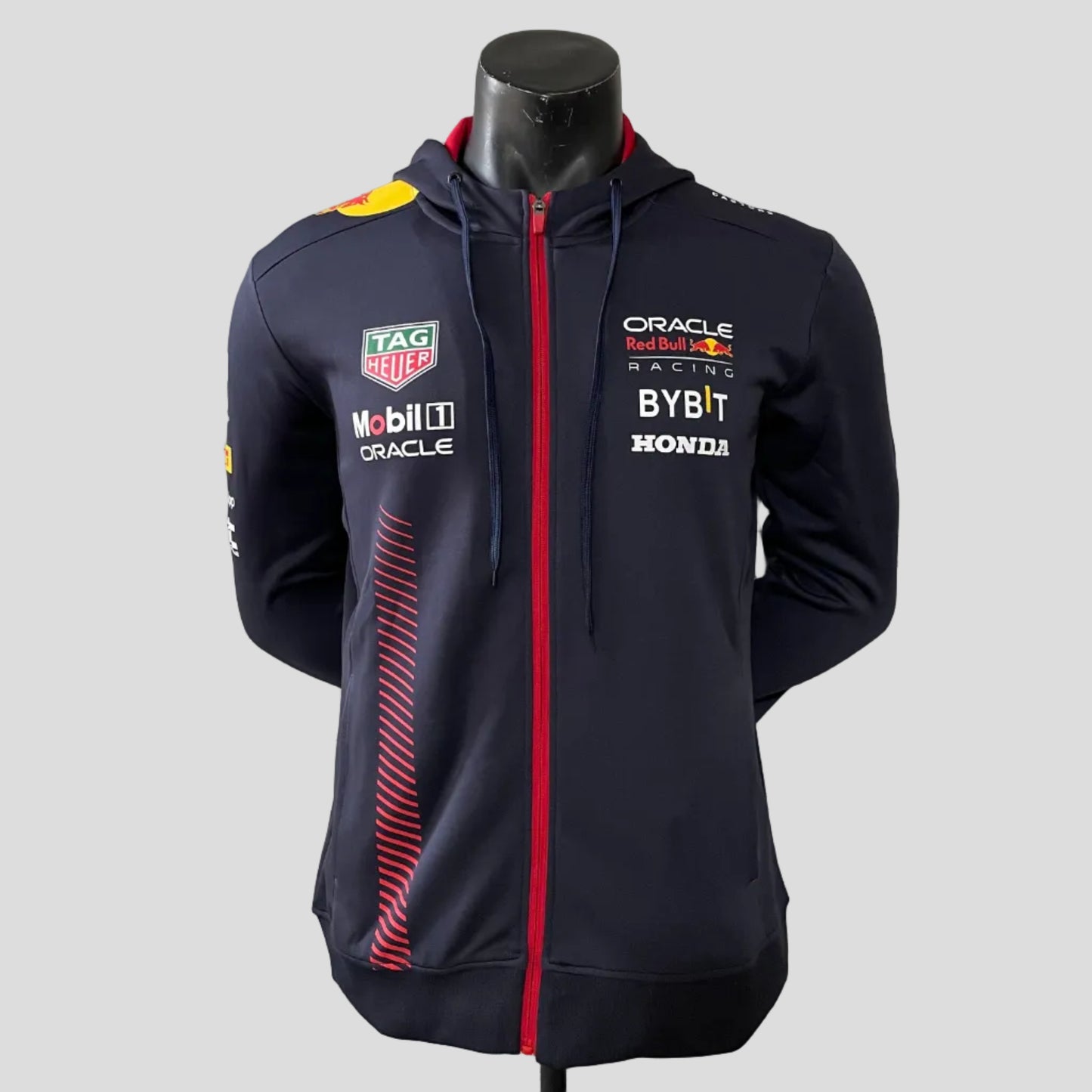 RedBull Racing Zipper Jersey Hoodie