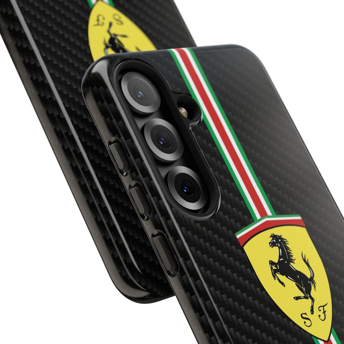 Carbon Ferrari // Phone Case