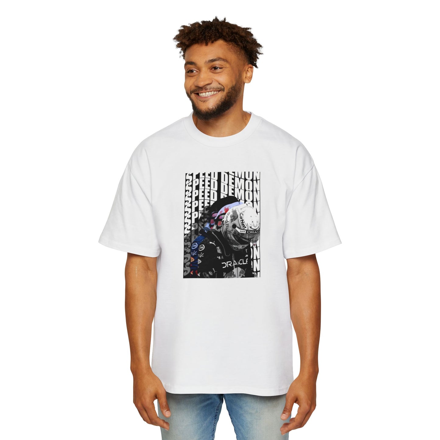 Max Verstappen - Speed Demon // Premium Oversized Tee