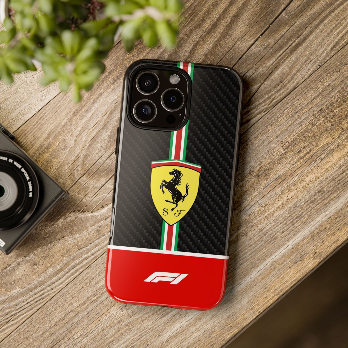 Carbon Ferrari // Phone Case