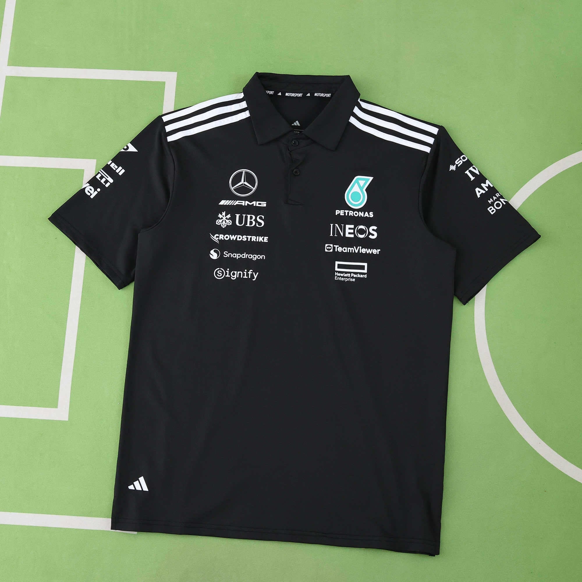 HUGO BOSS Mercedes AMG Petronas ポロシャツ AMG-Mercedes 2025 Jersey Polo – 1lessidiot
