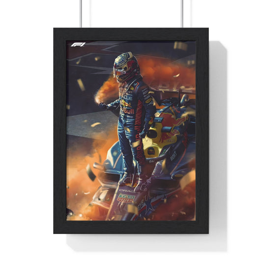 Smoke the Orange! - Framed Art Poster