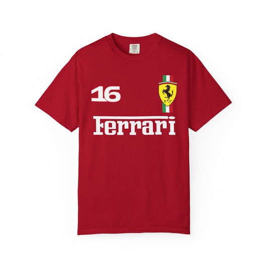 Charles Leclerc Ferrari #16 // Unisex T-shirt