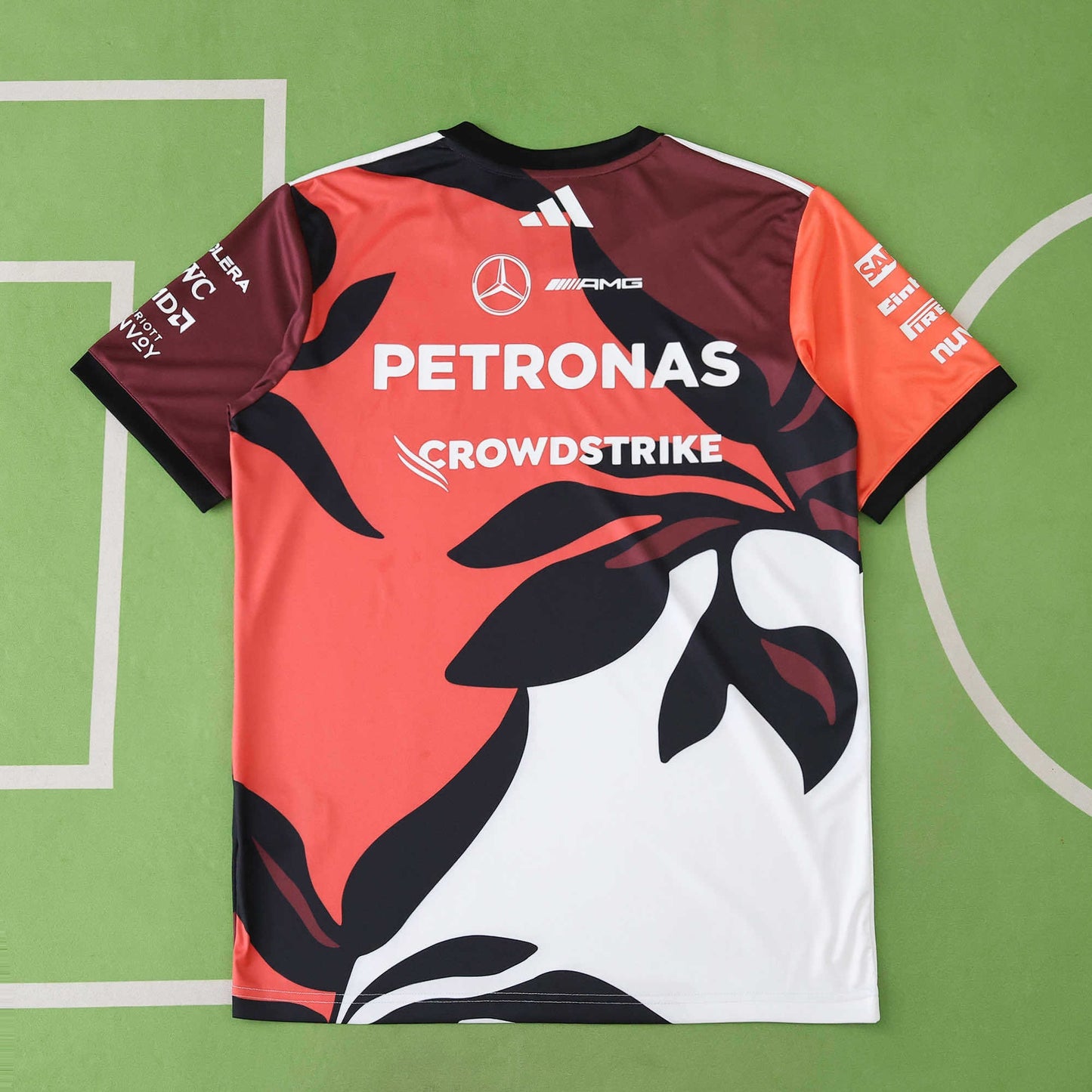 2025 Miami Floral Jersey Tee