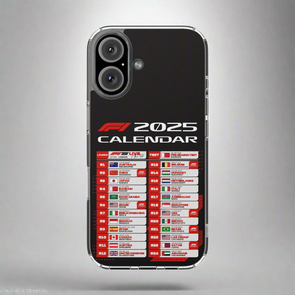 F1 Calendar 2025