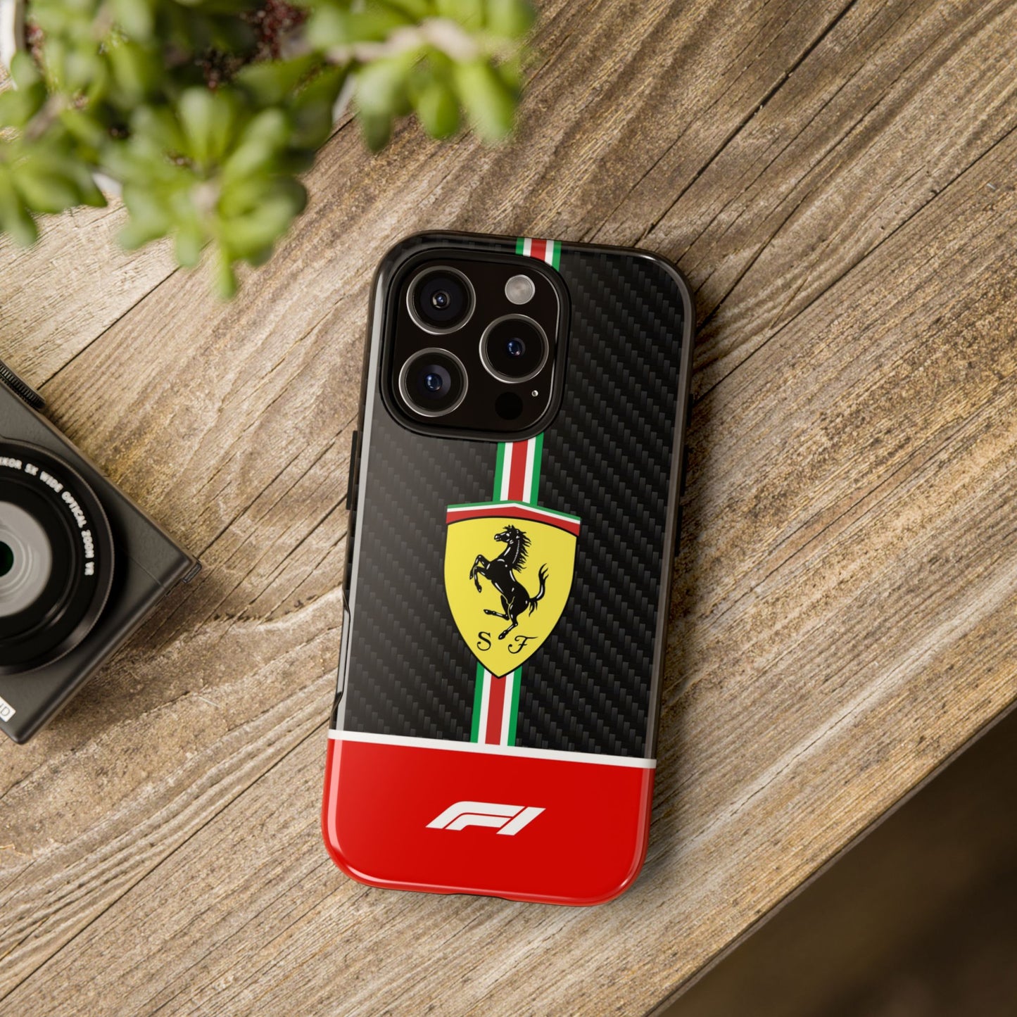 Carbon Ferrari // Phone Case