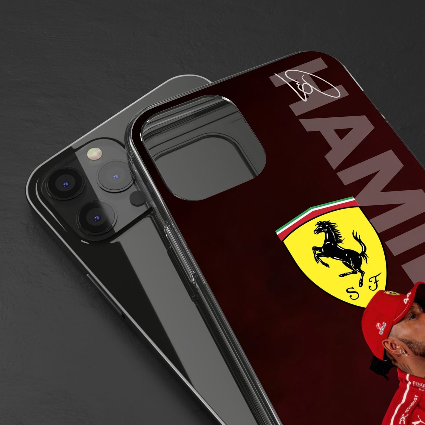 Hamilton x Ferrari