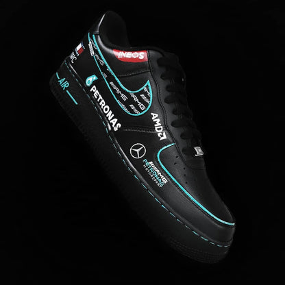 Lewis Hamilton x Mercedes AMG F1 // Nike Air Force 1