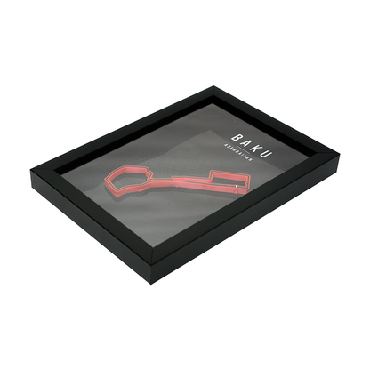 BAKU F1 Track 3D Wall Frame