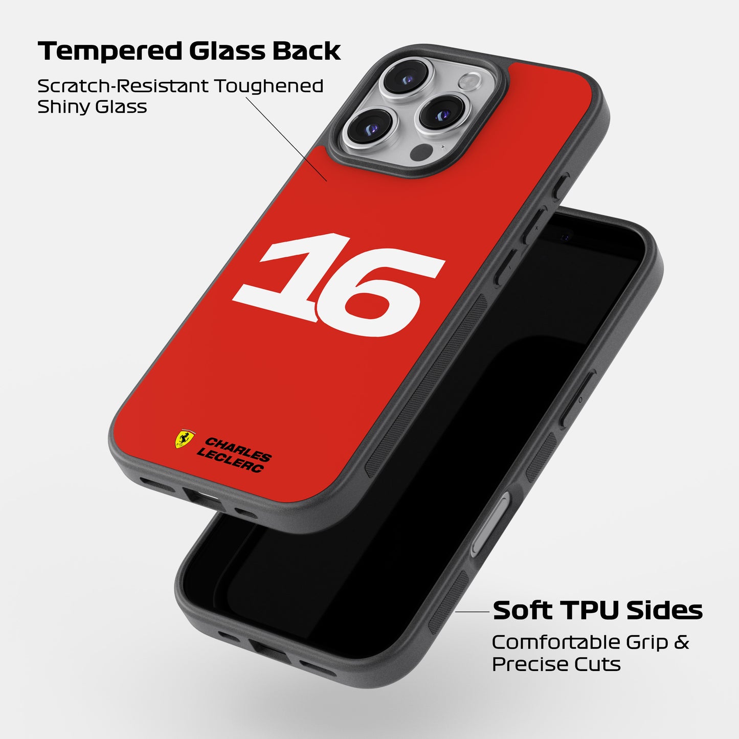 Charles Leclerc #16 - Phone Case