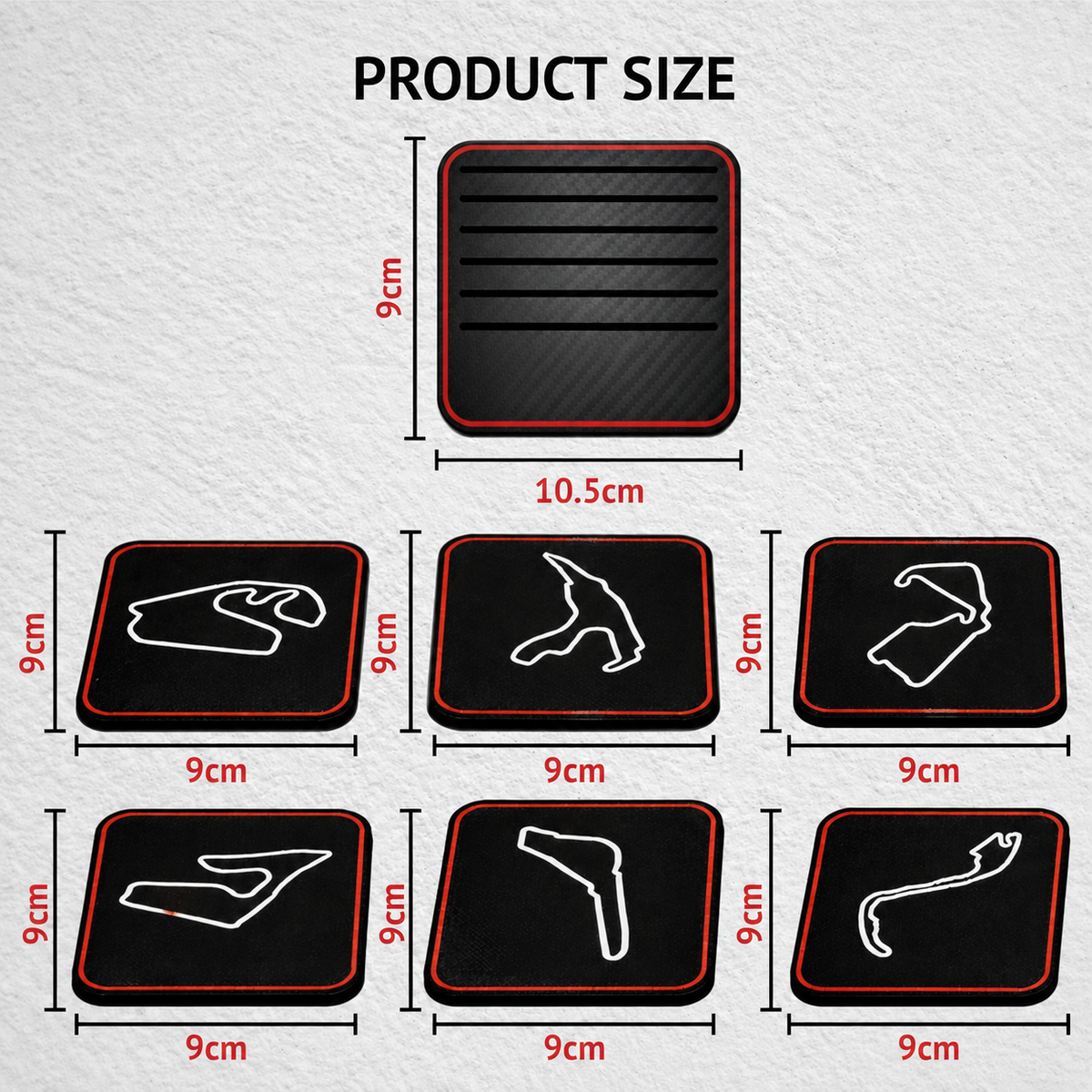 F1 Coasters - 3D Print