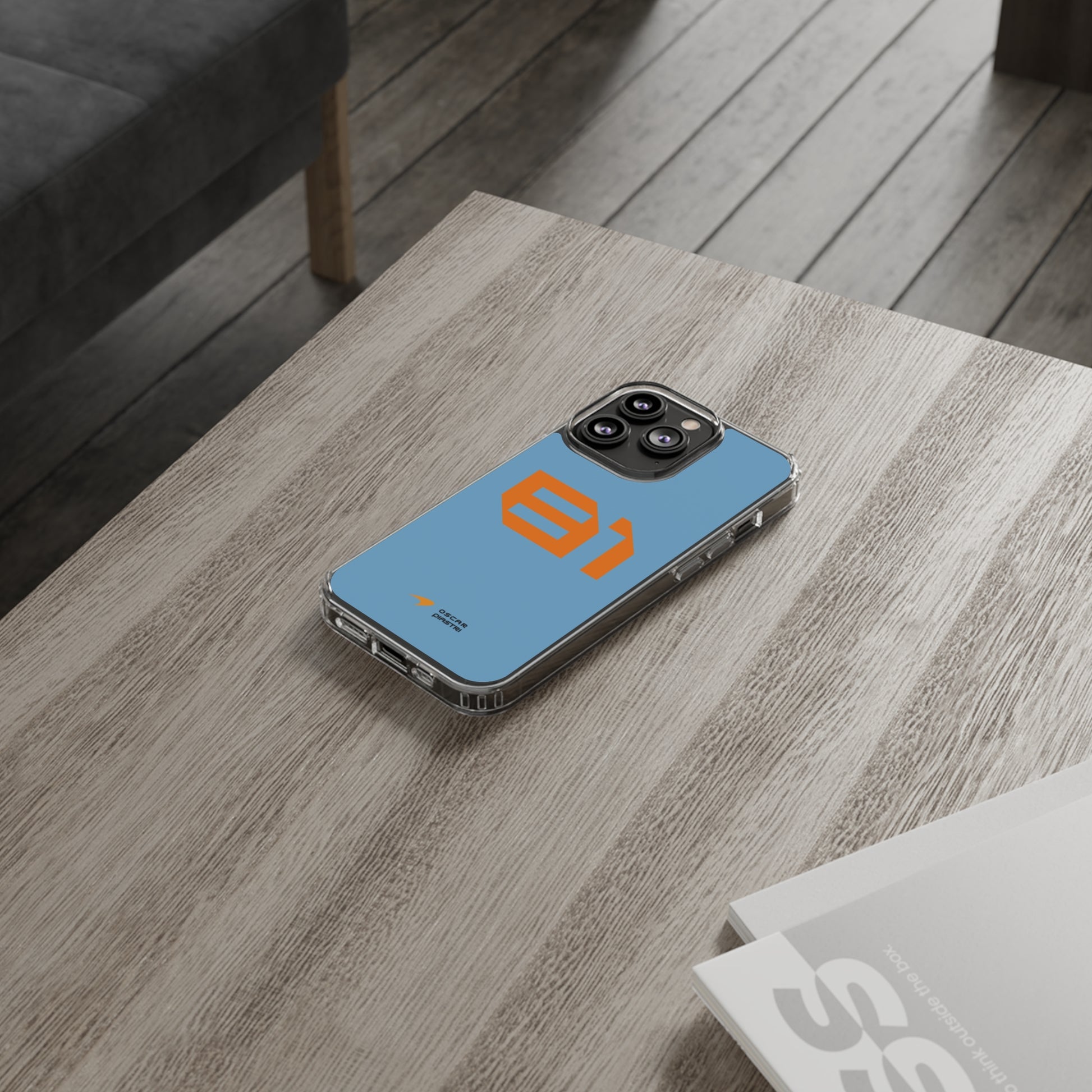 Floating F1 iPhone Cover Oscar Piastri #81 design