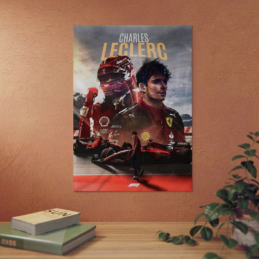 Leclerc - Metal Poster