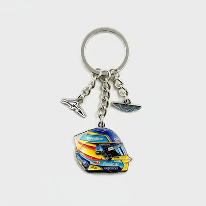 Fernando Alonso Helmet Keychains