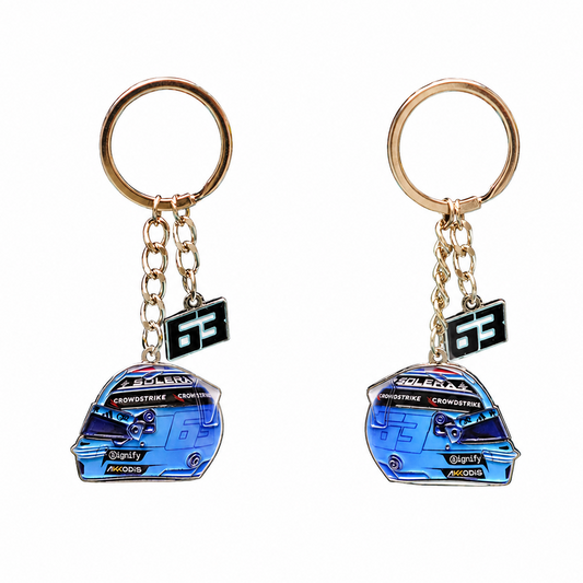 George Russell Helmet Keychains