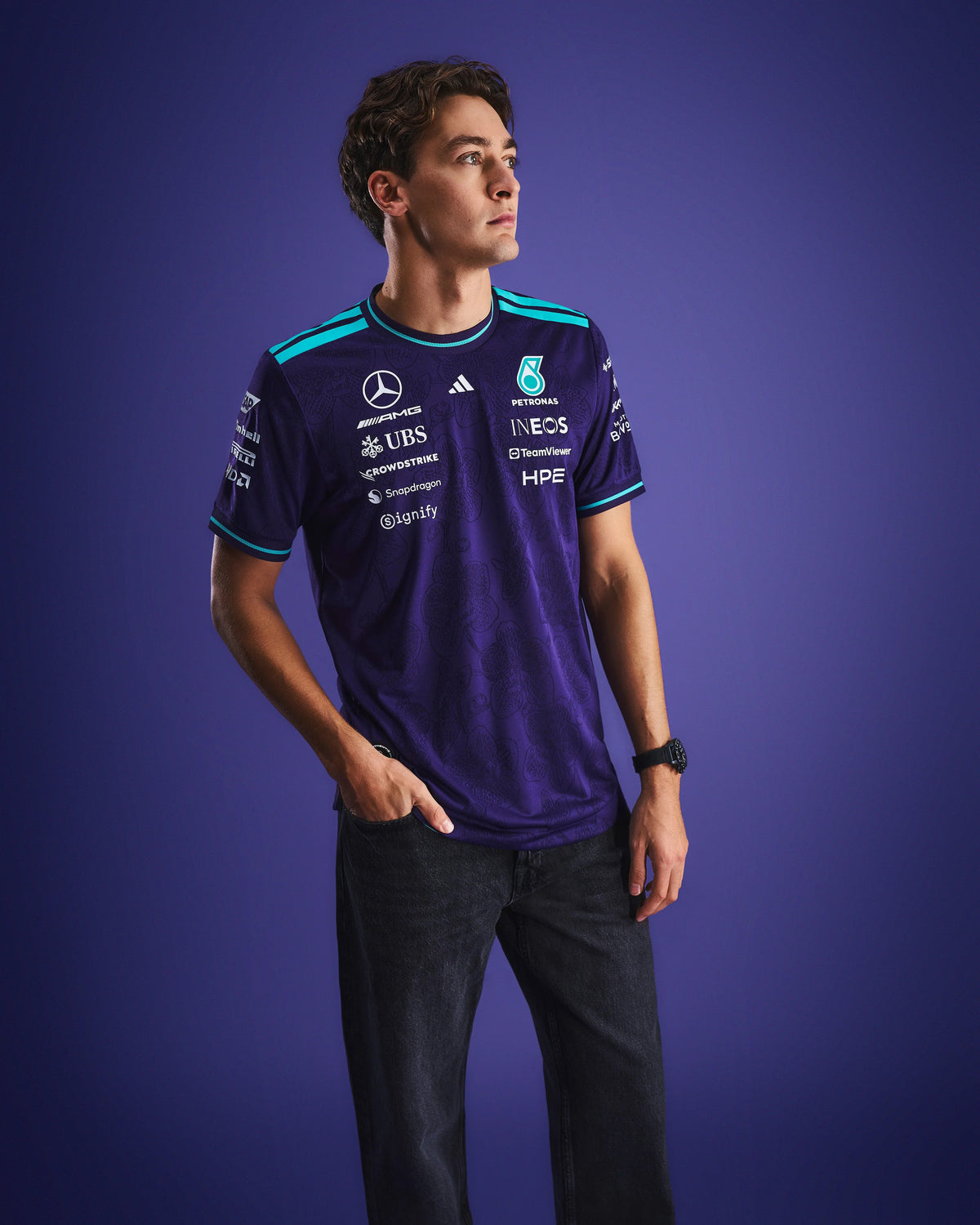 Mercedes-AMG Vanda Bloom Jersey Tee