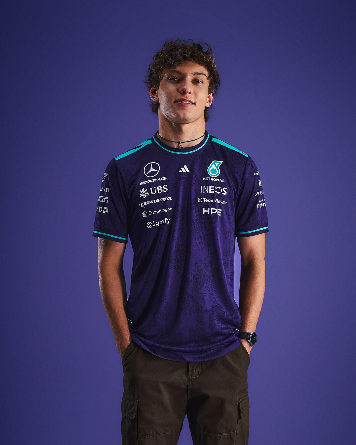 Mercedes-AMG Vanda Bloom Jersey Tee
