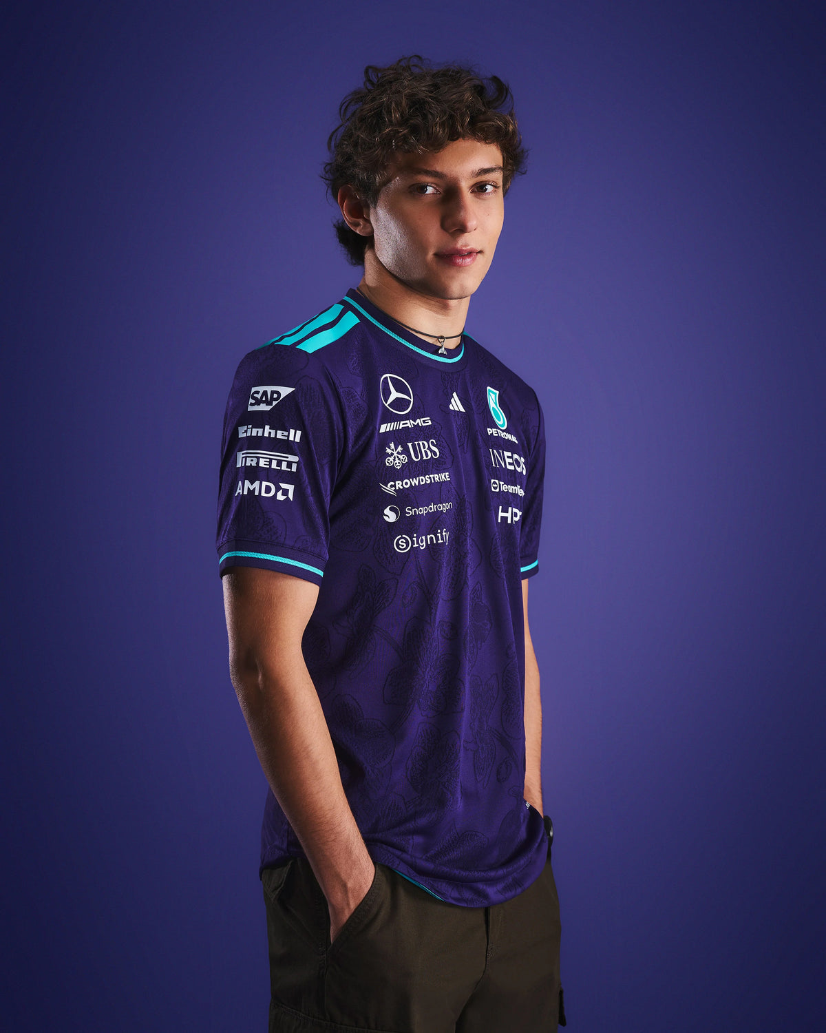 Mercedes-AMG Vanda Bloom Jersey Tee