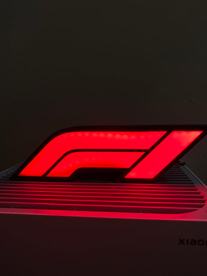 Formula 1 Logo Display Lamp - 3D Print