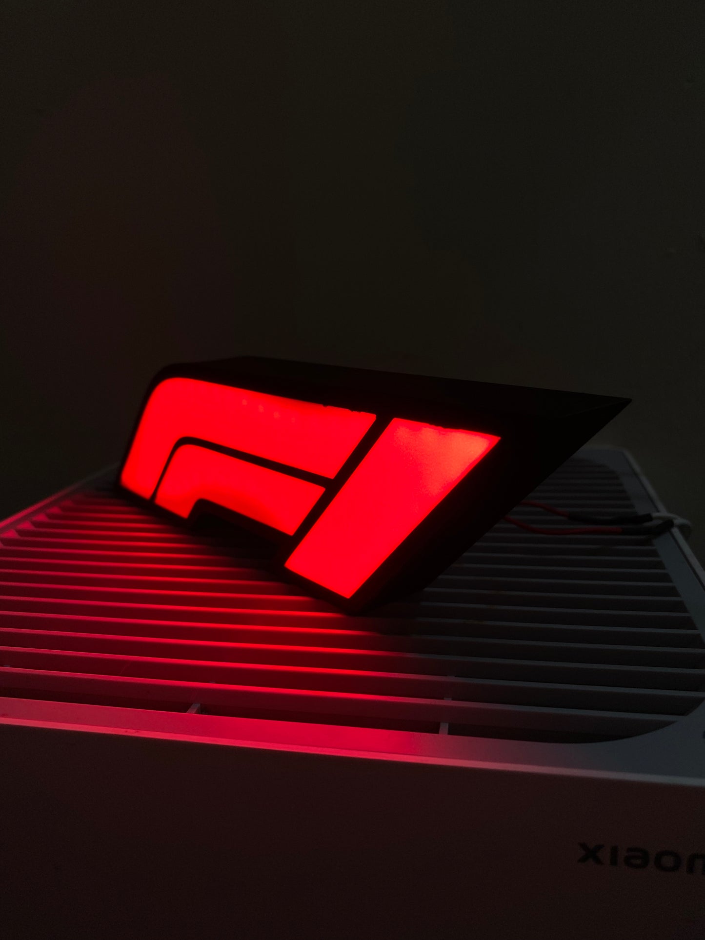 Formula 1 Logo Display Lamp - 3D Print