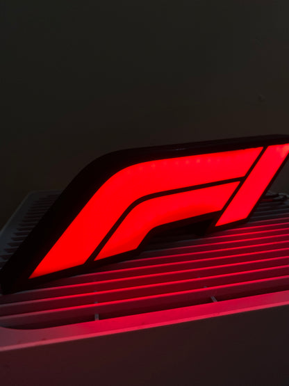 Formula 1 Logo Display Lamp - 3D Print
