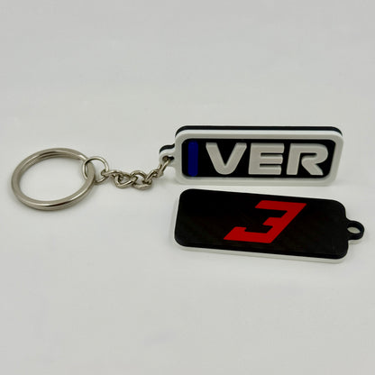 F1 Driver Tag Keychains