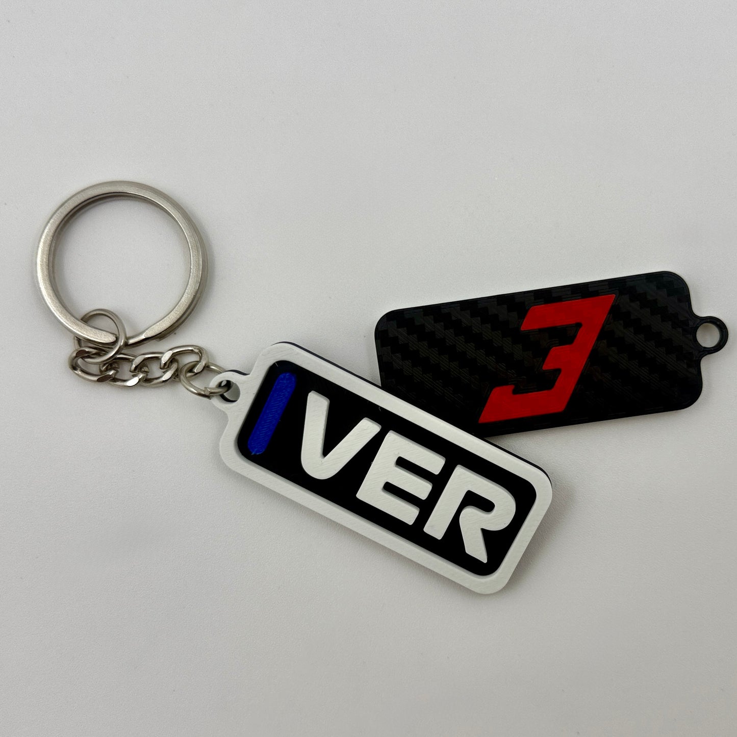 F1 Driver Tag Keychains