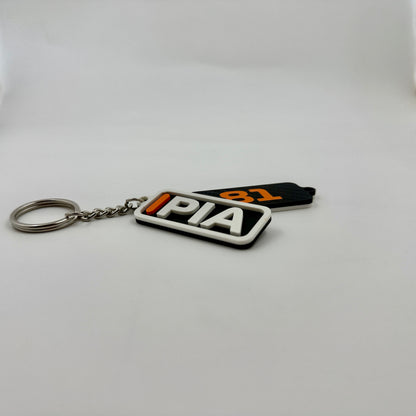 F1 Driver Tag Keychains