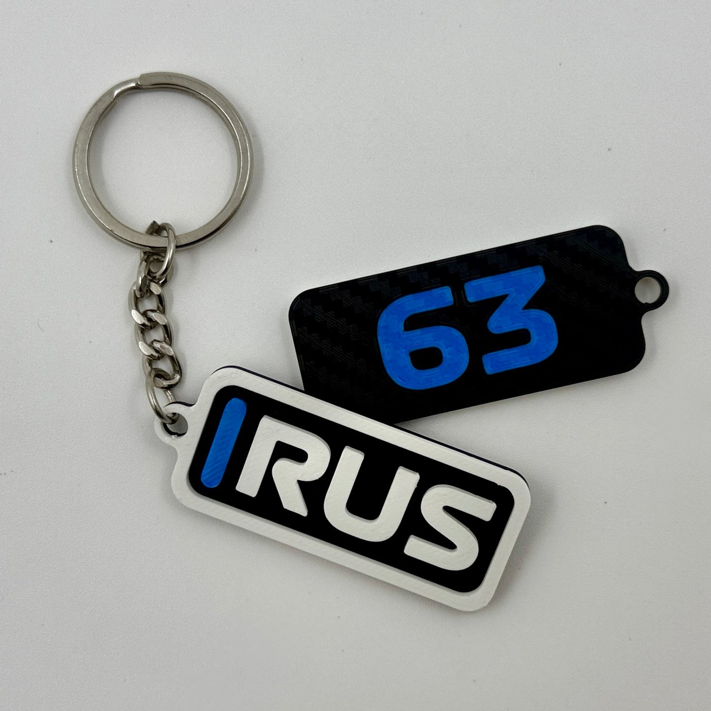 F1 Driver Tag Keychains