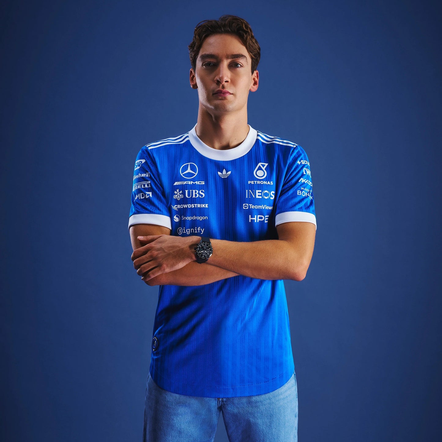Mercedes-AMG Blue Wonder Jersey Tee