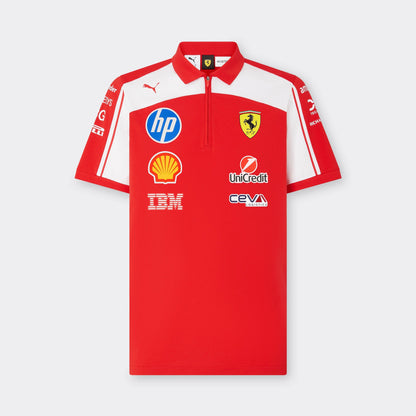 Scuderia Ferrari Team Polo Jersey 2026