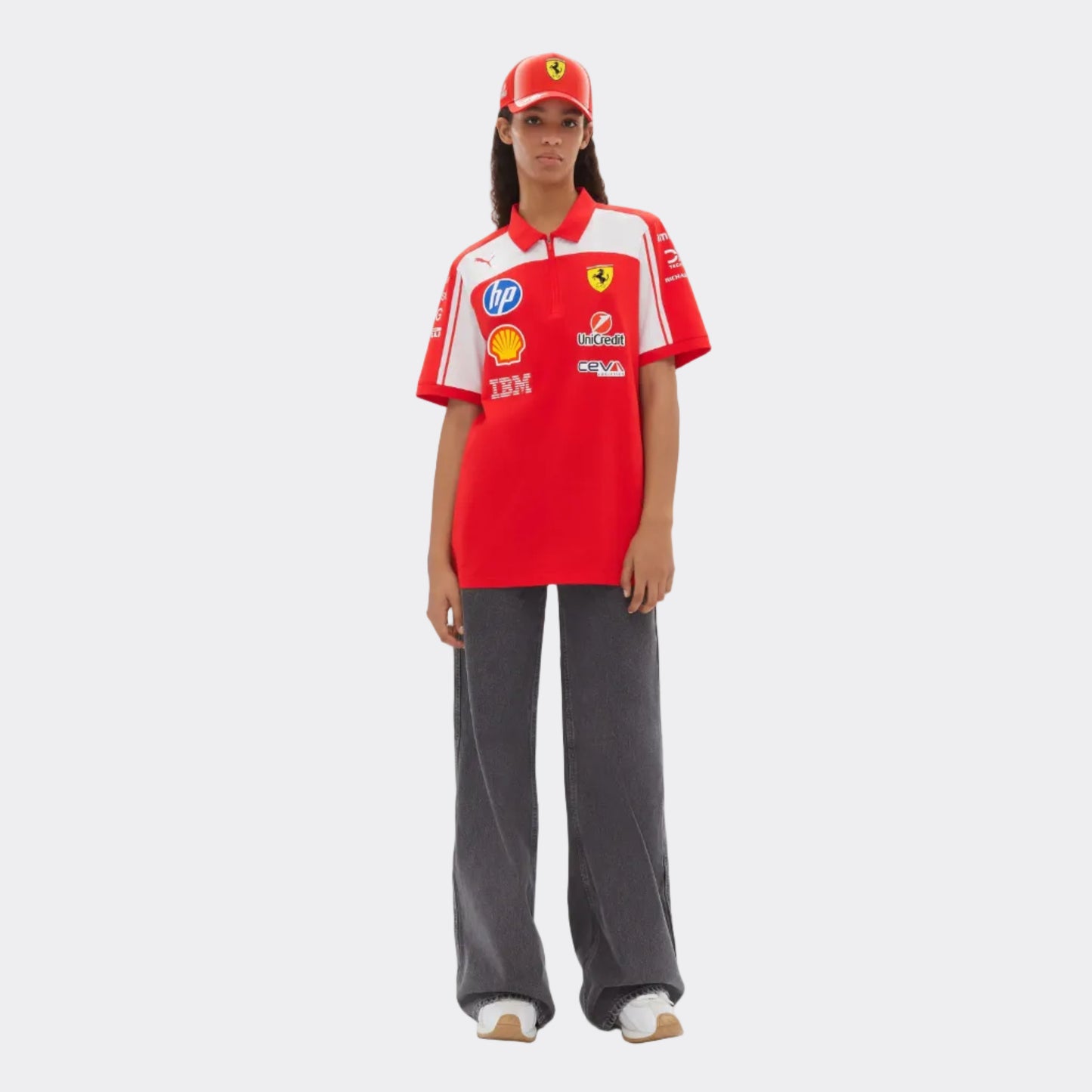 Scuderia Ferrari Team Polo Jersey 2026