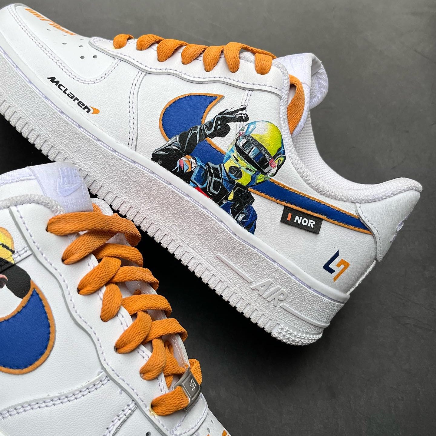 Lando Norris x McLaren // Nike Air Force 1