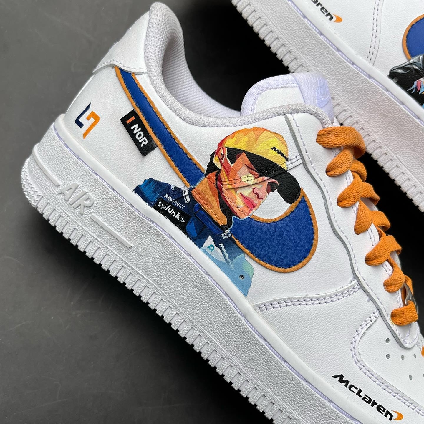Lando Norris x McLaren // Nike Air Force 1