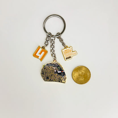 Lando Norris World Champion Helmet Keychains