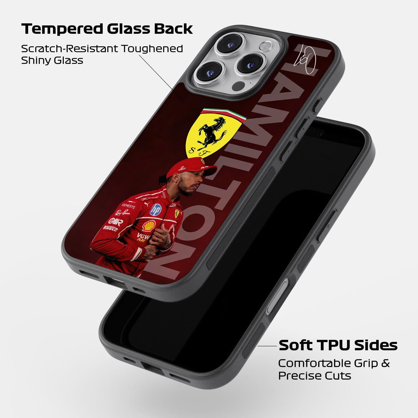 Hamilton x Ferrari // Phone Case