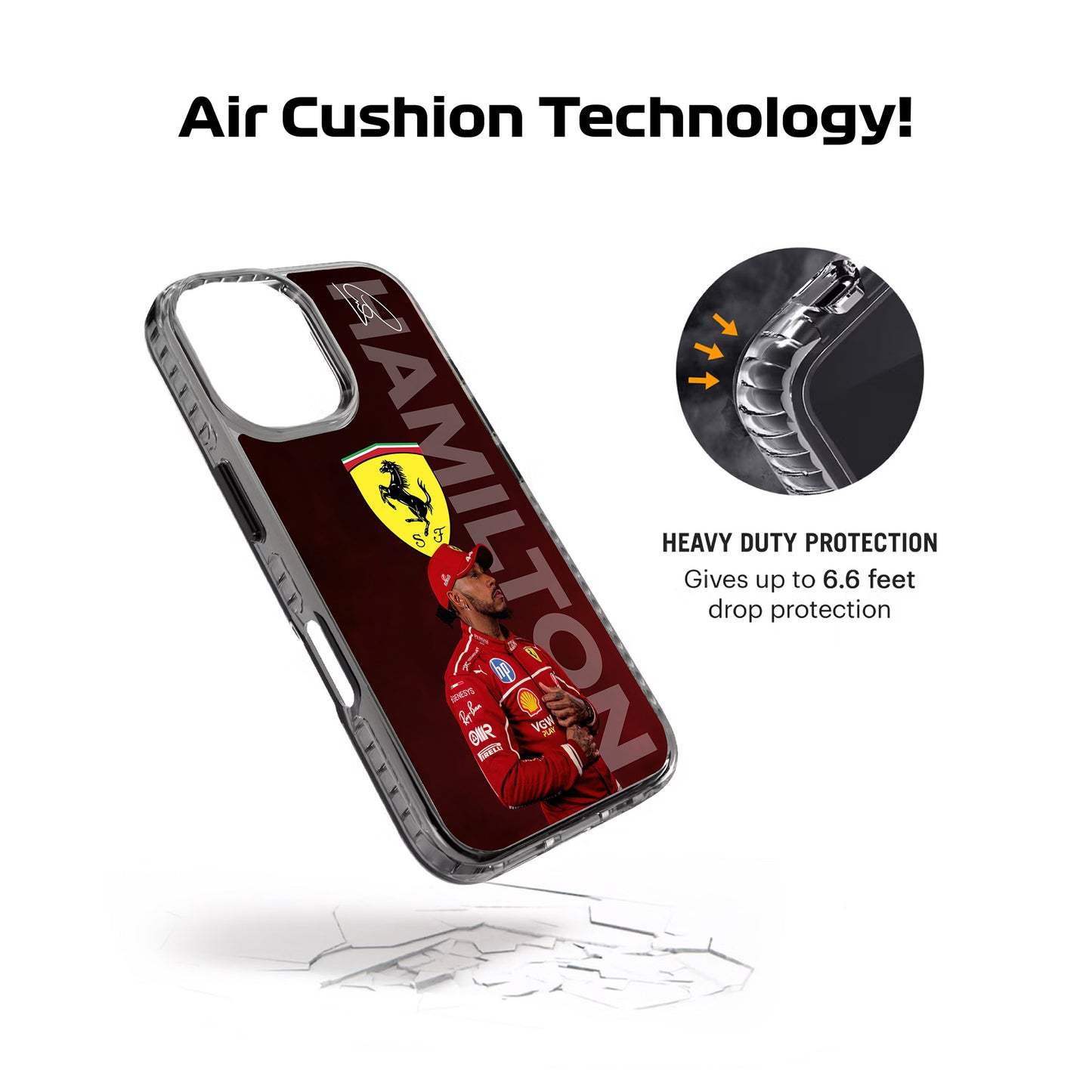 Hamilton x Ferrari // Phone Case